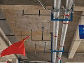 台安管廊支架的安装方法